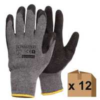 Rękawiczki Robocze Rękawice Budowlane - 12 PAR - Rozm. 9 (L)