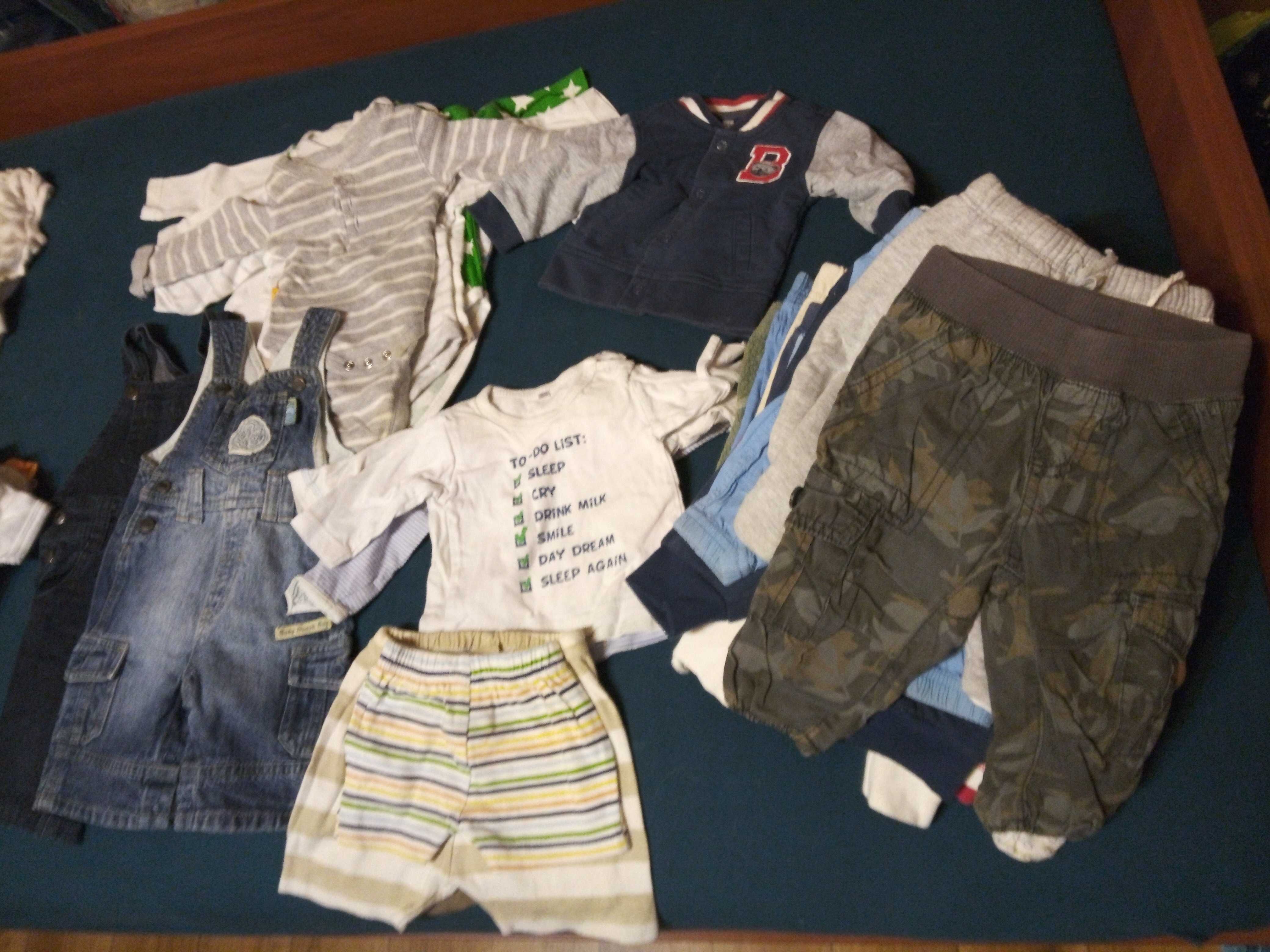 Zestaw ubranek, ubranka dla niemowlaka rozmiar 56-62