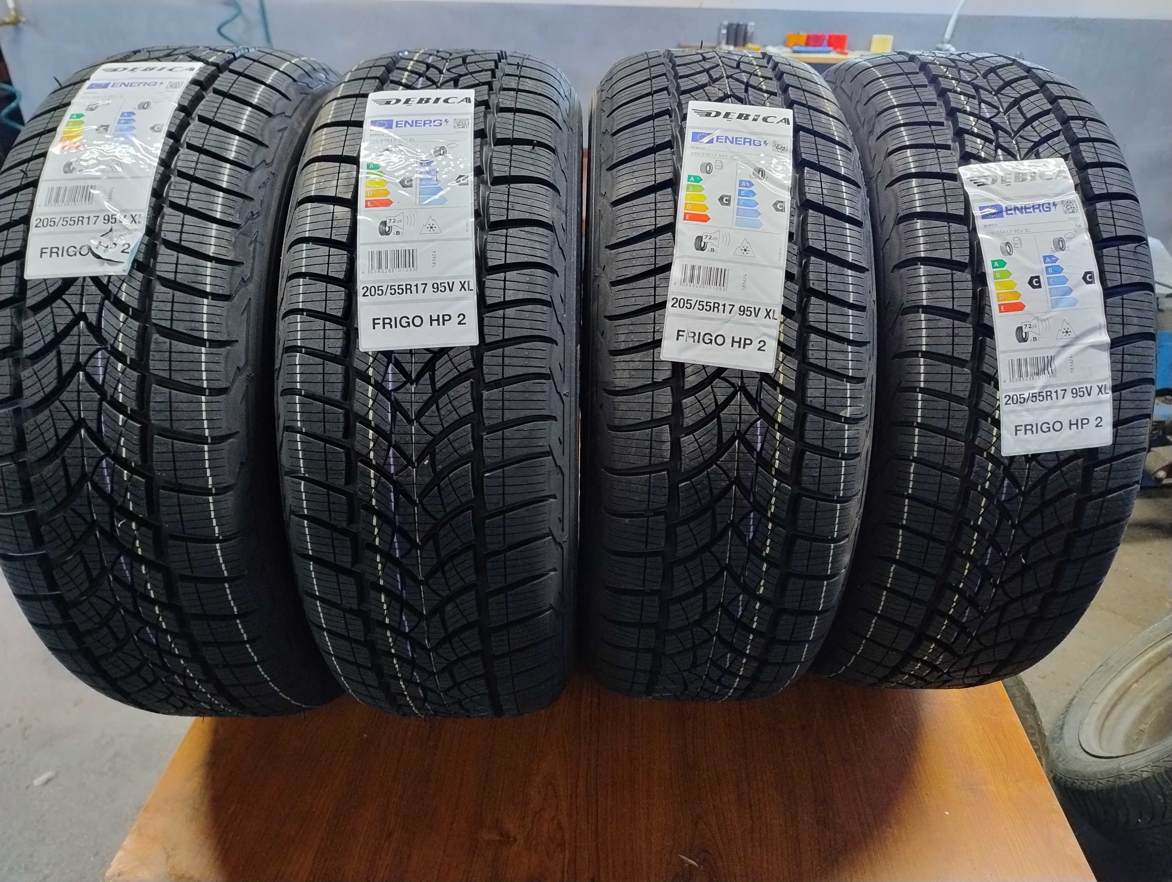 Dębica Frigo Hp2, 205/55/17 Komplet Nowe Zima 24r.