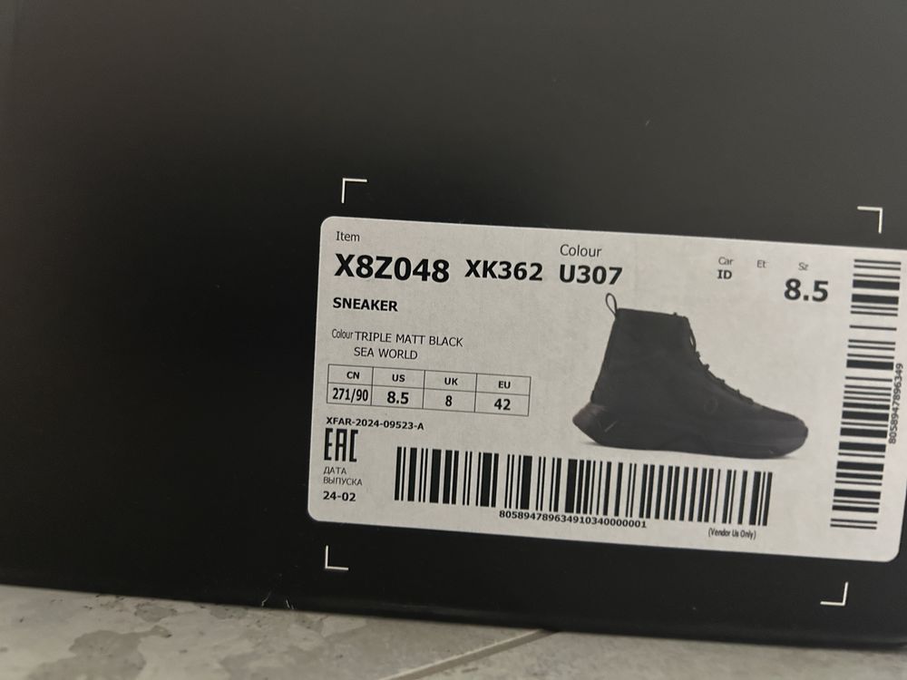 Мужские ботинки Emporio Armani,41,42,43,44