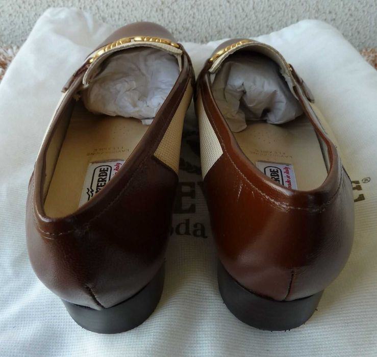 Sapatos italianos novos Vallerverde 37