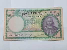 Nota de 20 escudos de 1954