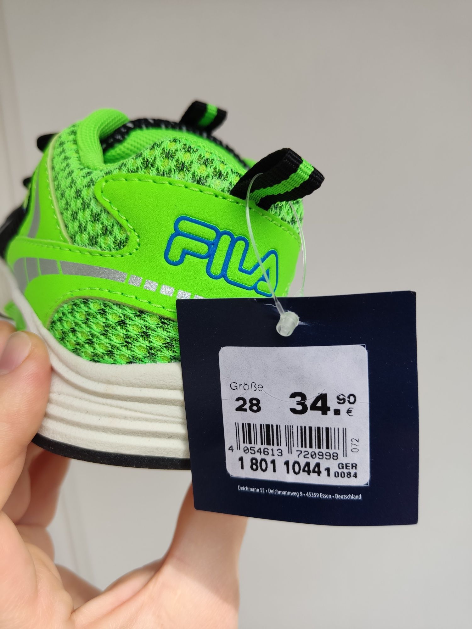 Стильные кроссовки для мальчика Fila 28