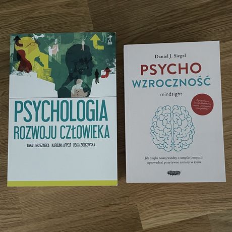książki psychologia- psychologia rozwoju człowieka, psychowzroczność