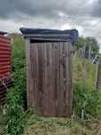 WC na budowę w.dobrym. stanie grube deski