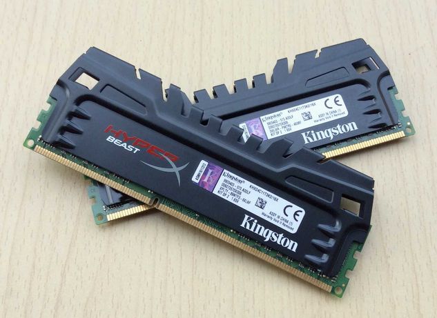 Модуль Kingston DDR3 16Gb (2x8) HyperX Beast 2400  (KHX24C11T3K2/16X).