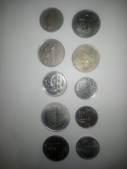 монети колекційні вінтажні