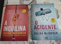 O acidente/ A Inquilina - Freida McFadden - como novo