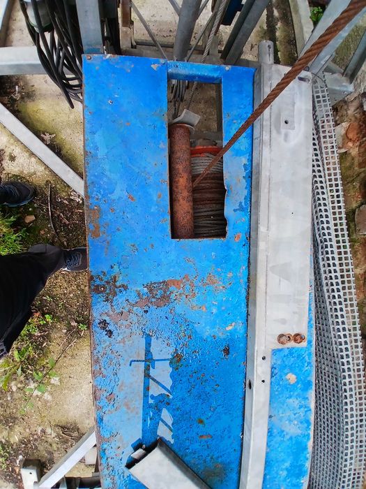 Winda budowlana HEK A 40 sprawna + gratis druga niekompletna