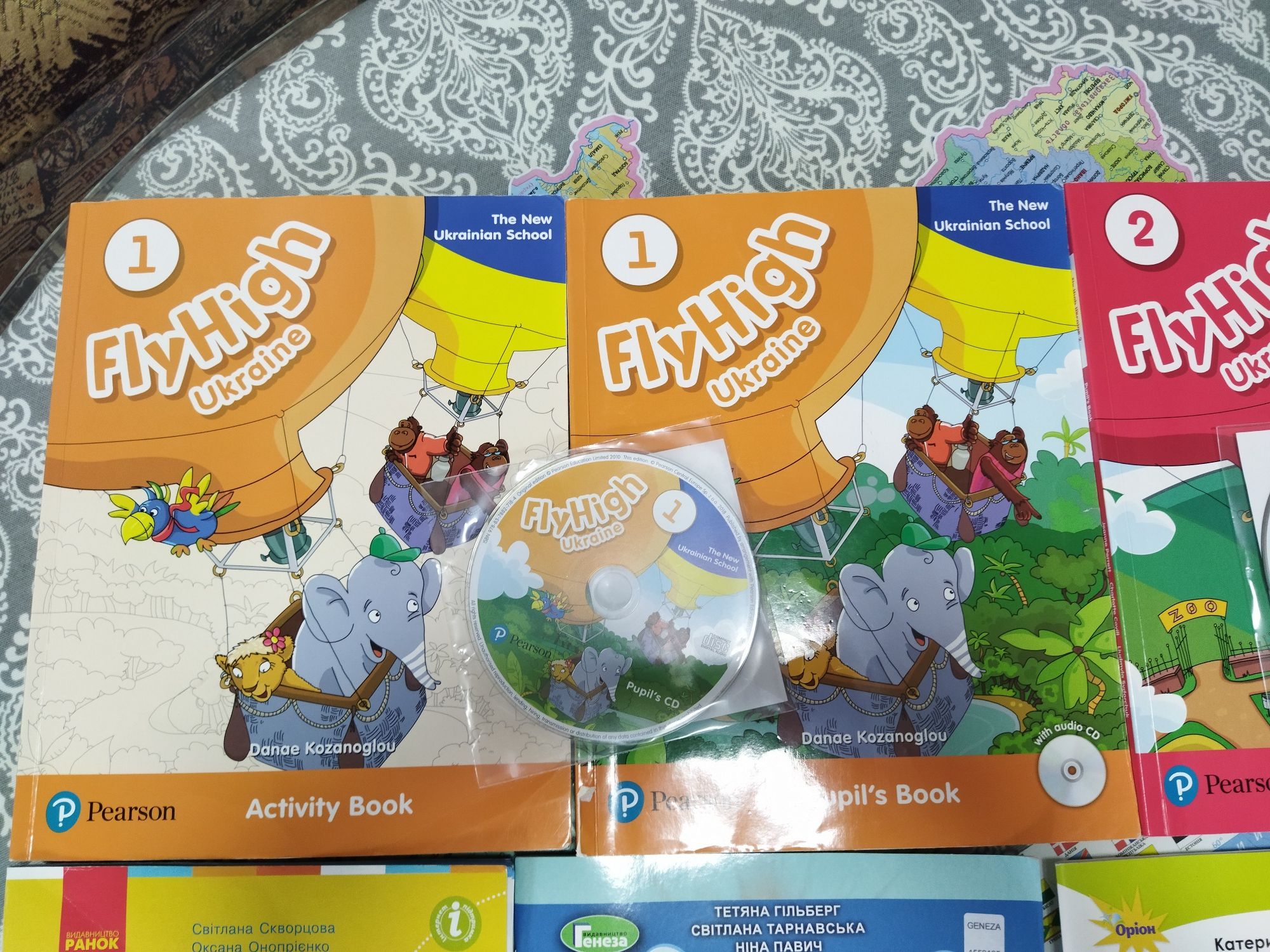 Pupil's Book, Activity Book 1 і 2 клас + диск.