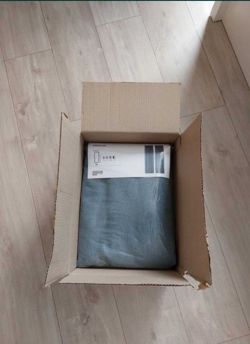 Annakajsa,Nowy zasłony zacieniające, 1 para, szaroniebieski