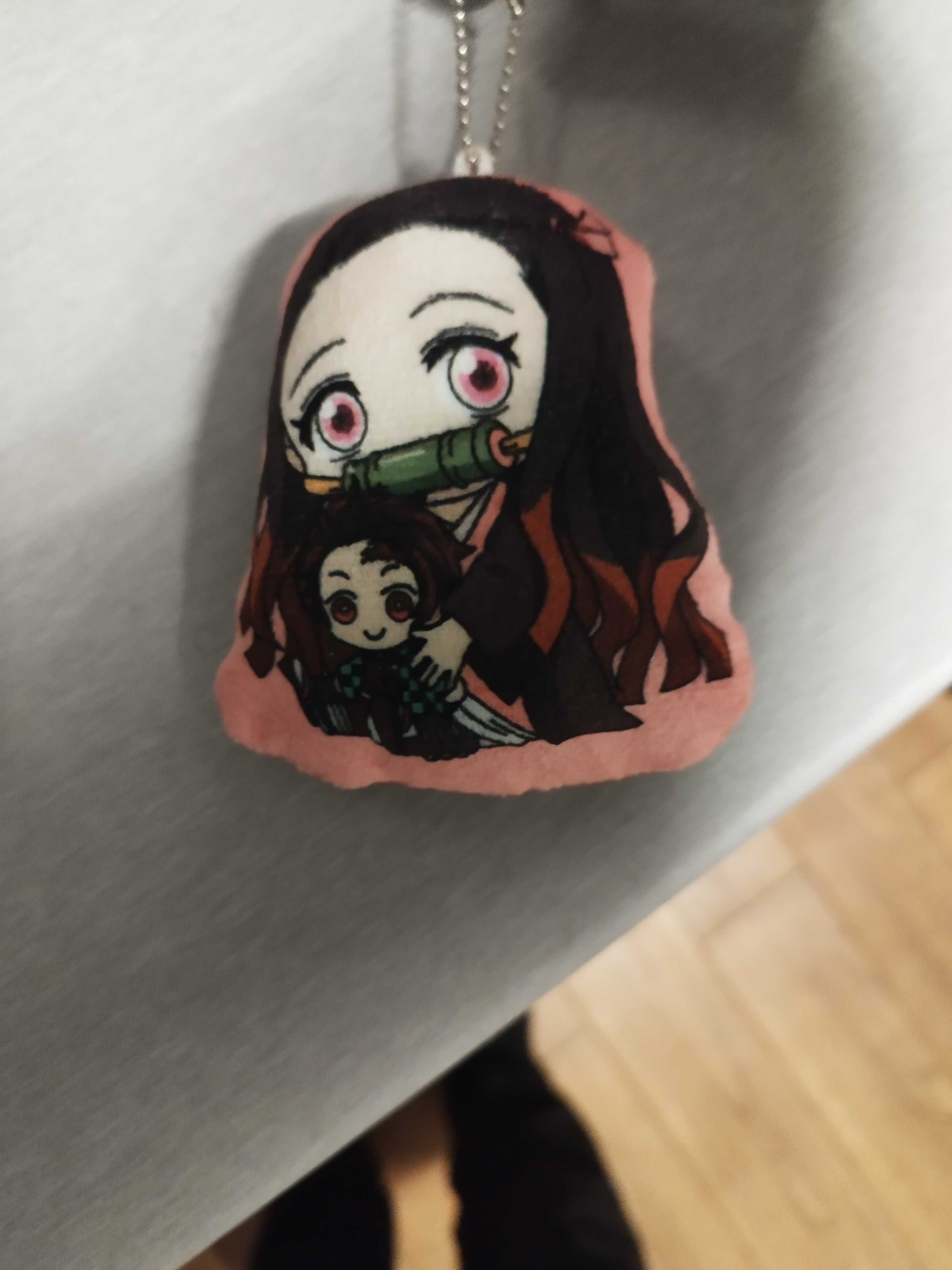 Anime zawieszka breloczek z Demon Slayer postaci Nezuko