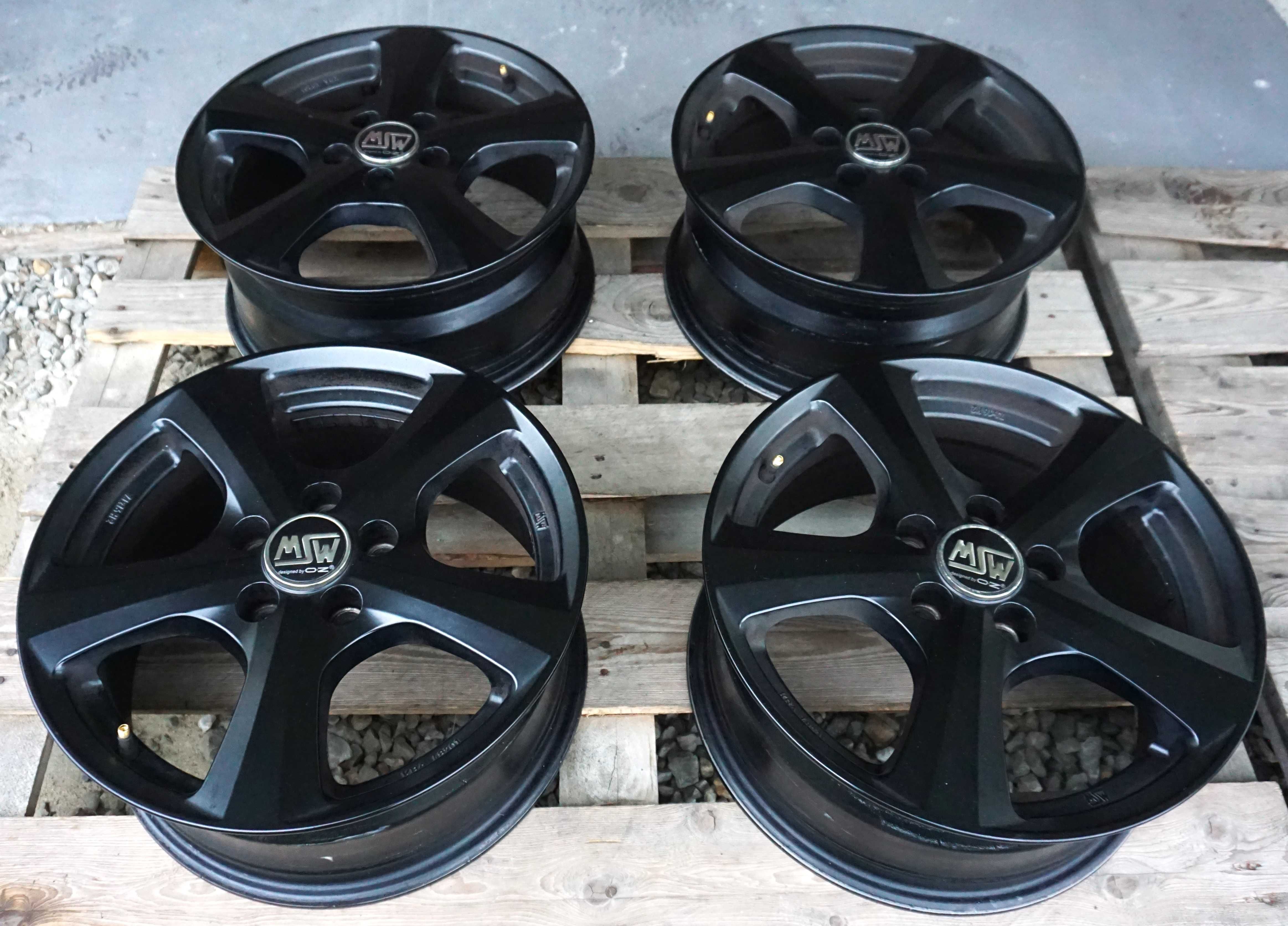 Felgi Alu Ford Volvo Focus Mondeo Fiesta C-Max 7x16 5x108 Czarny Mat