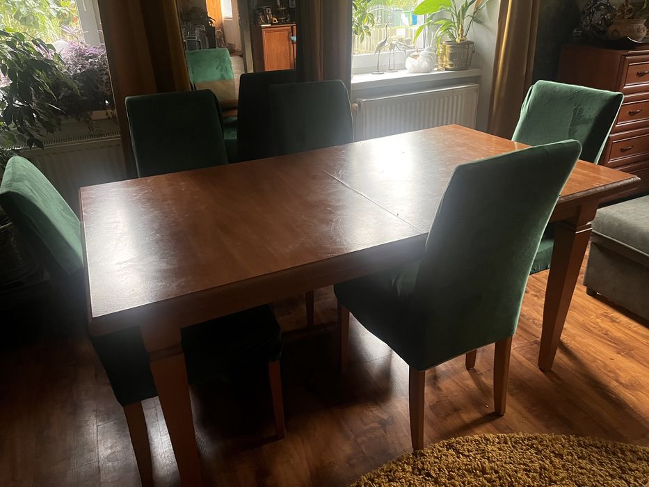 Sprzedam stół + 6 krzesel