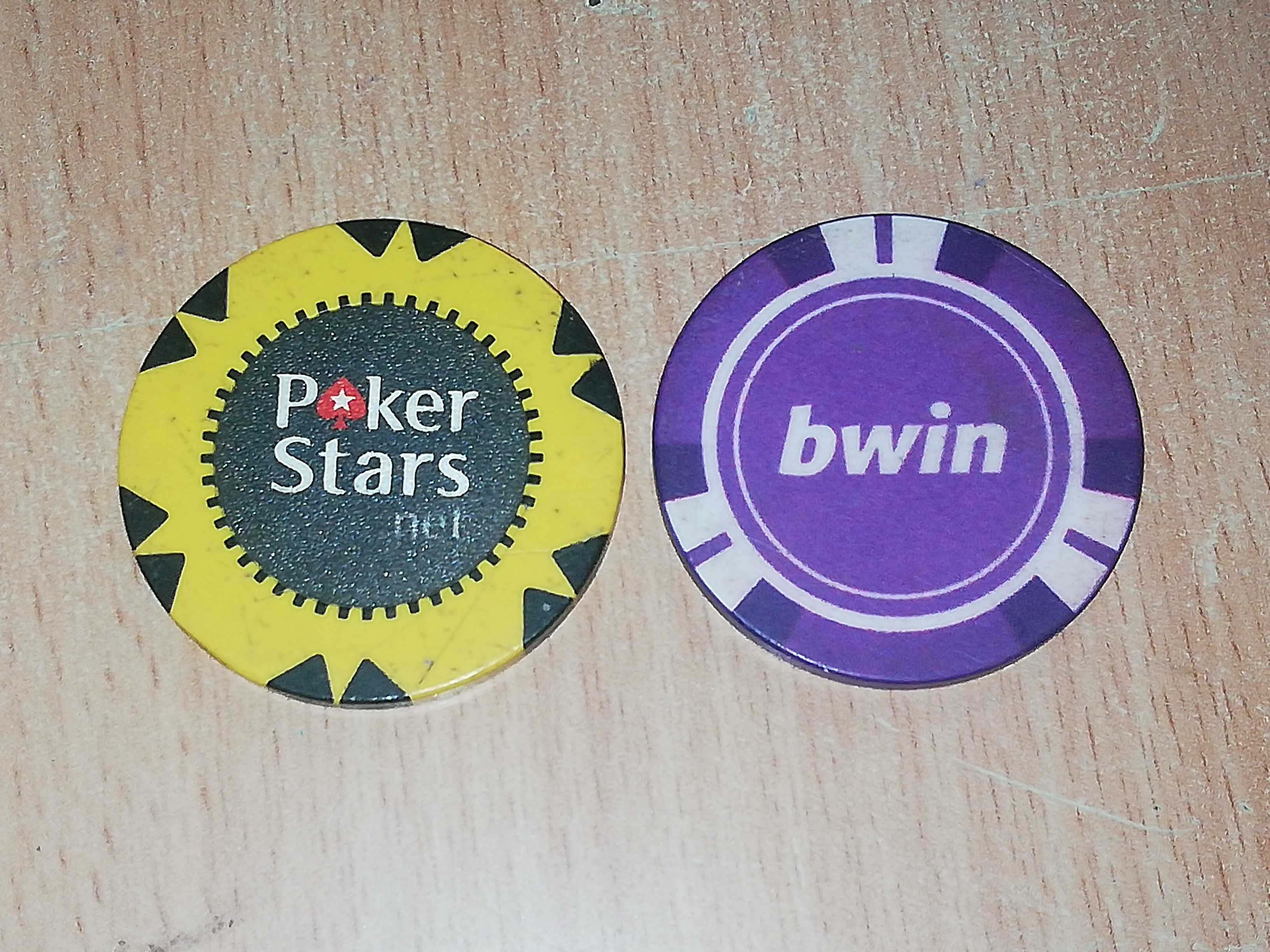 Żetony do kasyna Poker Stars BWIN   S
