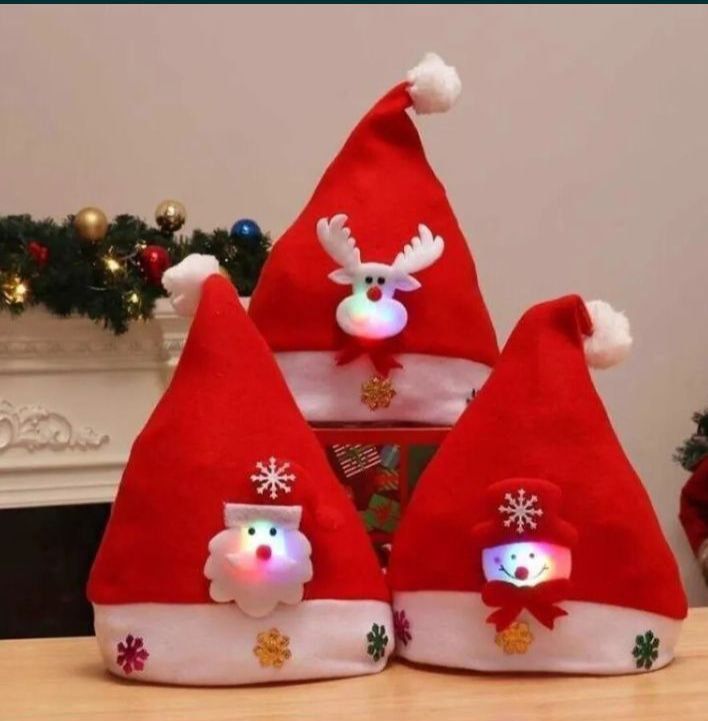 Светящиеся новогодняя шапка AD Рождество LED шляпа

1шт. 110 грн. Свет