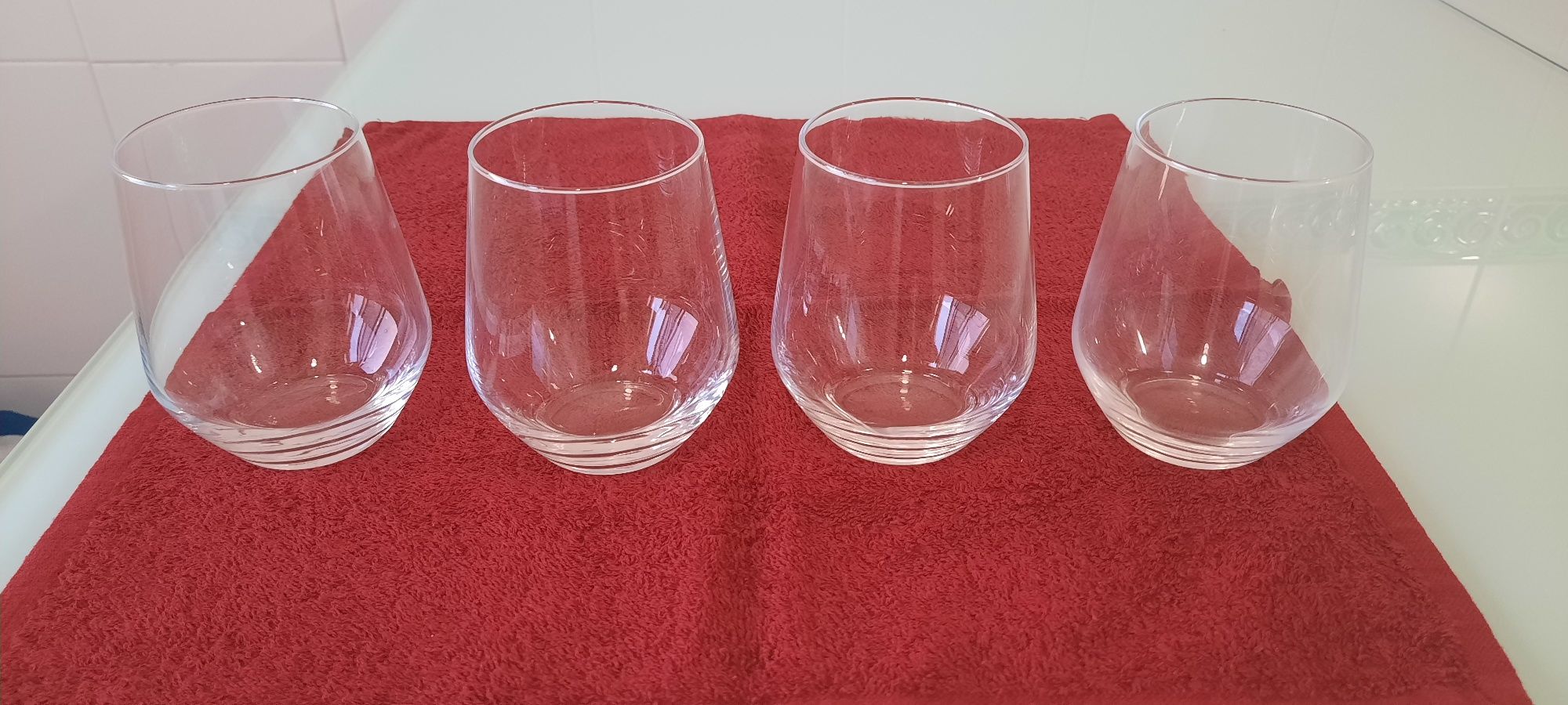 Conjunto de 4 copos novos Ikea
