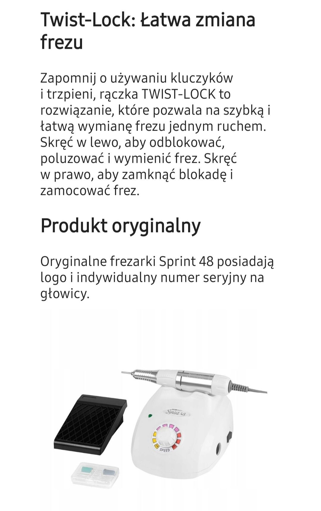 Frezarka Sprint 48