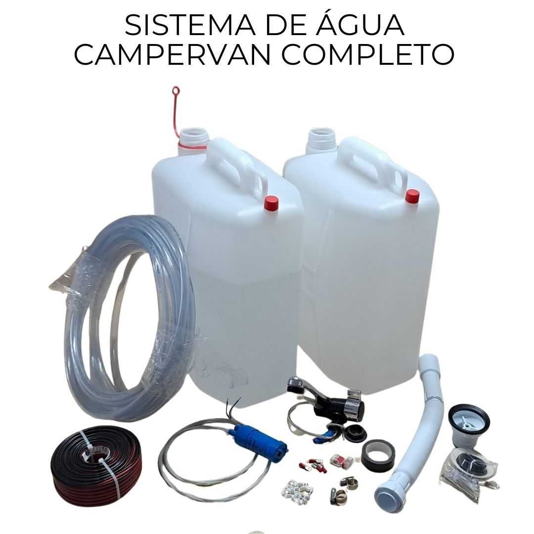 Sistema de água Campervan Completo