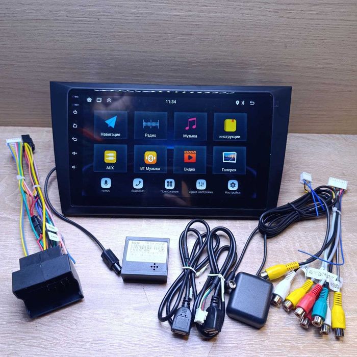 Android Магнітола Mekede VW Volkswagen Golf 6 CarPlay GPS WiFi USB