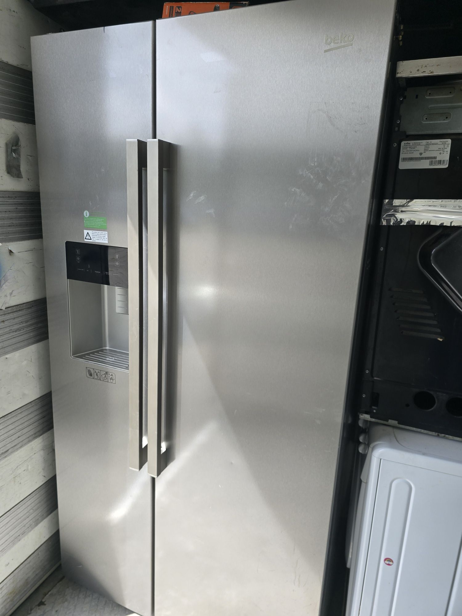 Lodówka SBS Side By Side Beko No frost