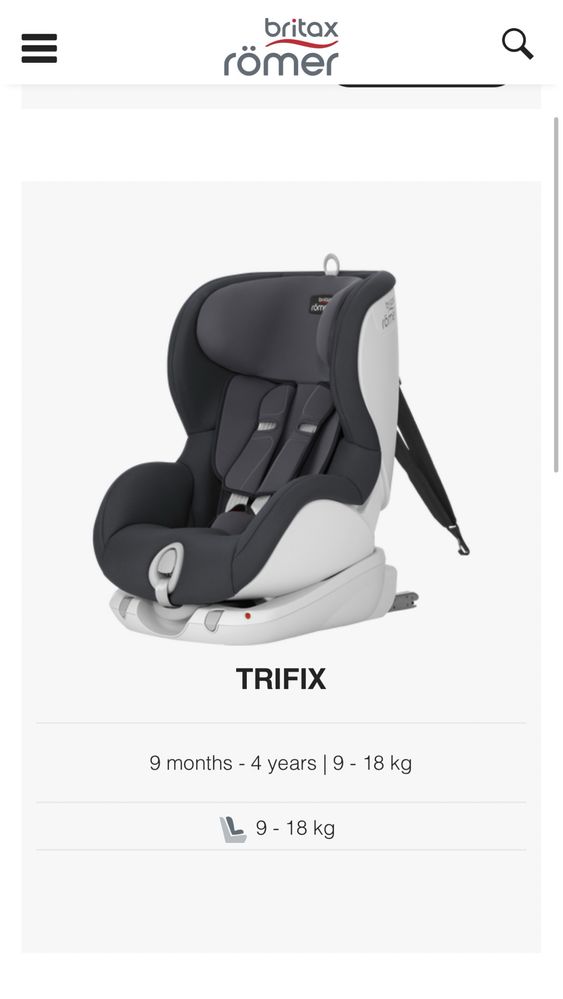 Cadeira Britax Roemer c/ isofix