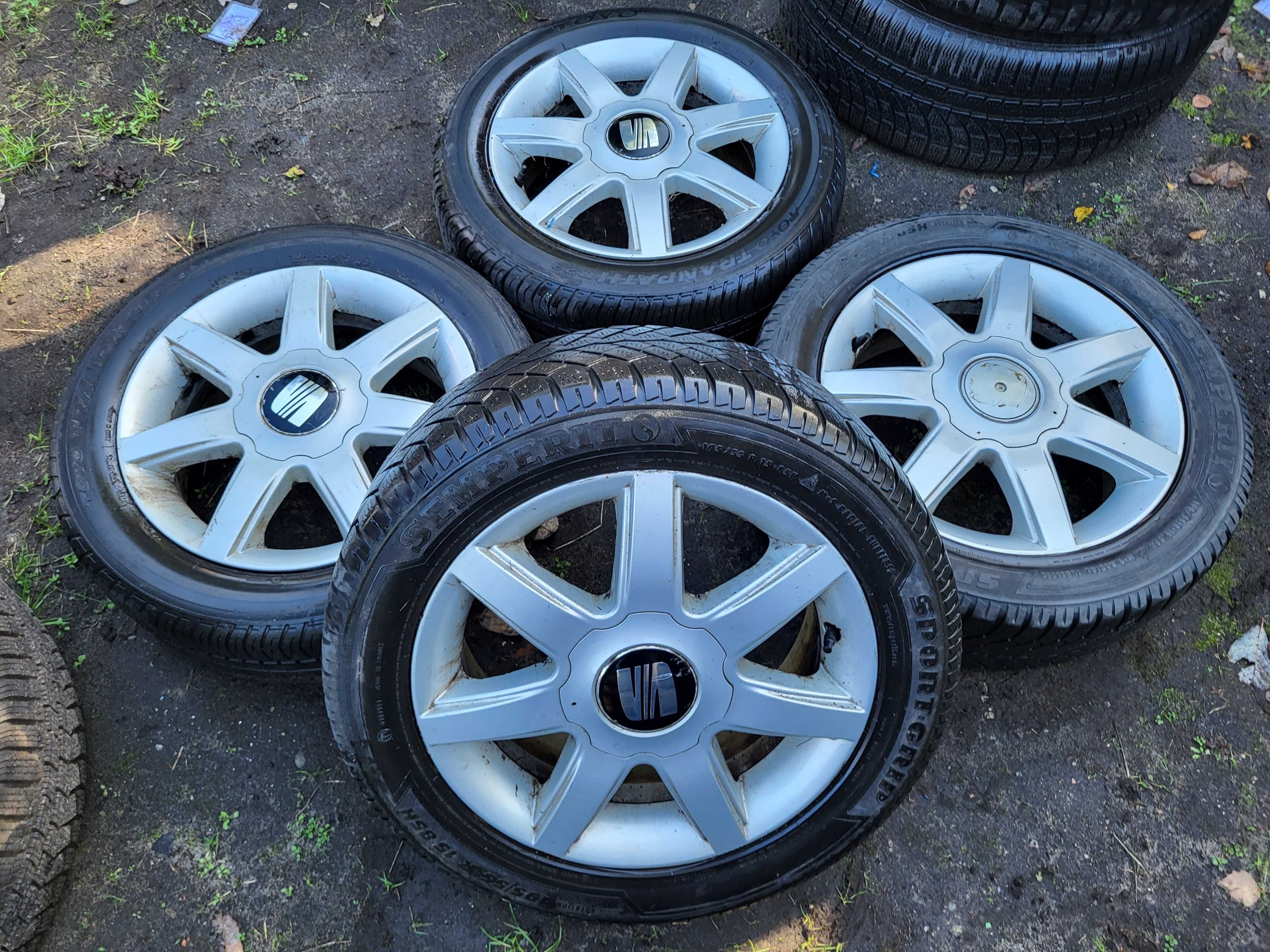 Koła 15" 5x100 Seat Ibiza Audi A1 Skoda Rapid Fabia VW Polo