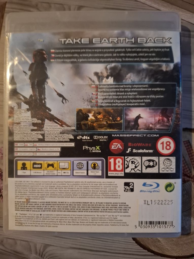 Mass Effect 3 PL  PS3