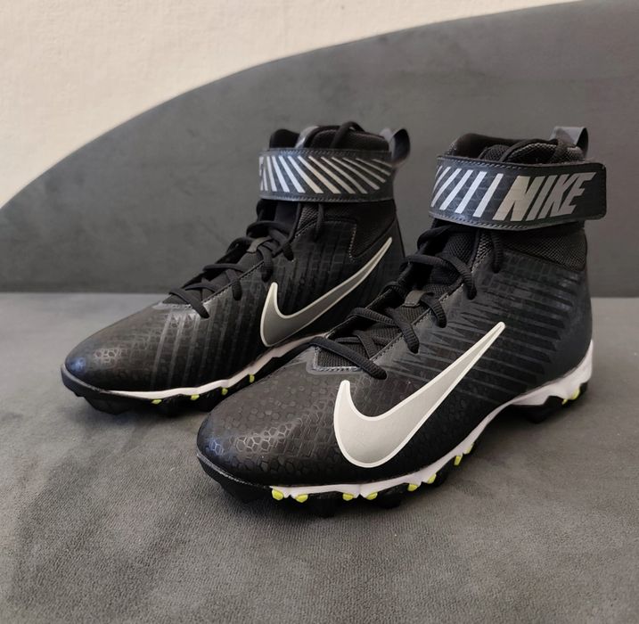 Futbol amerykański buty Nike Strike Shark Football Cleats High Top Bla