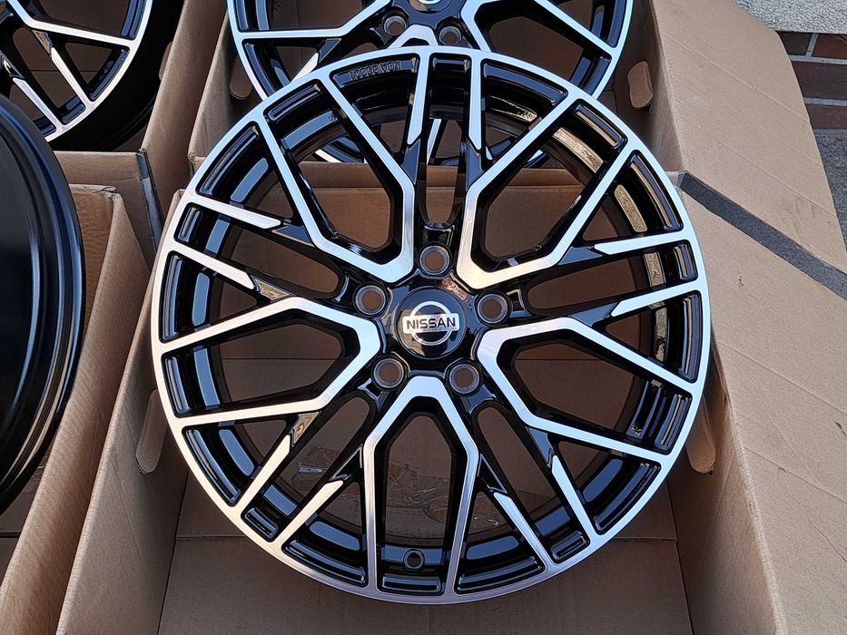 Alufelgi 18 5x114 NISSAN Juke Qashqai Pulsar Leaf X-trail CA20 CNC