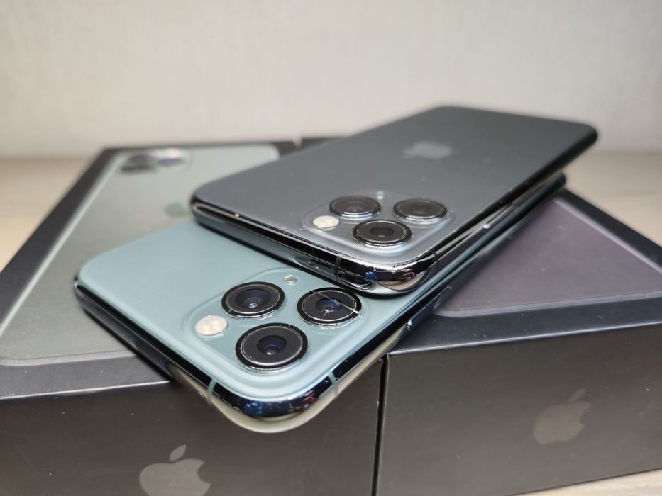 iPhone 11 pro 256 gb black/green
