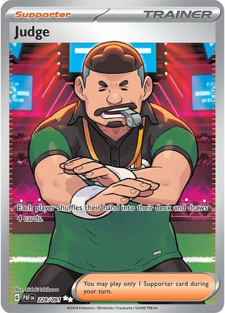 Pokemon TCG Judge (PAF 228)
