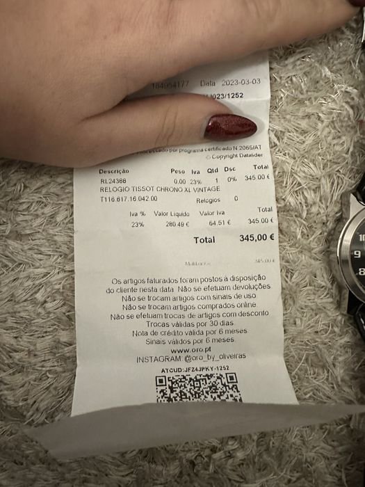 Tissot Chrono XL Vintage