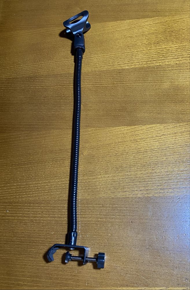 Suporte para microfone de pescoço