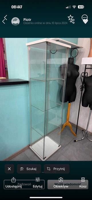 Zestaw mebli do sklepu/garderoby