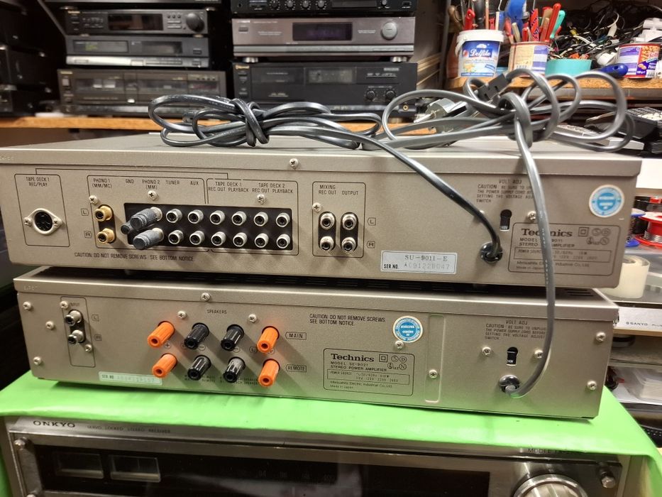 Końcówka+preamp Technics Se-9021 Su-9011