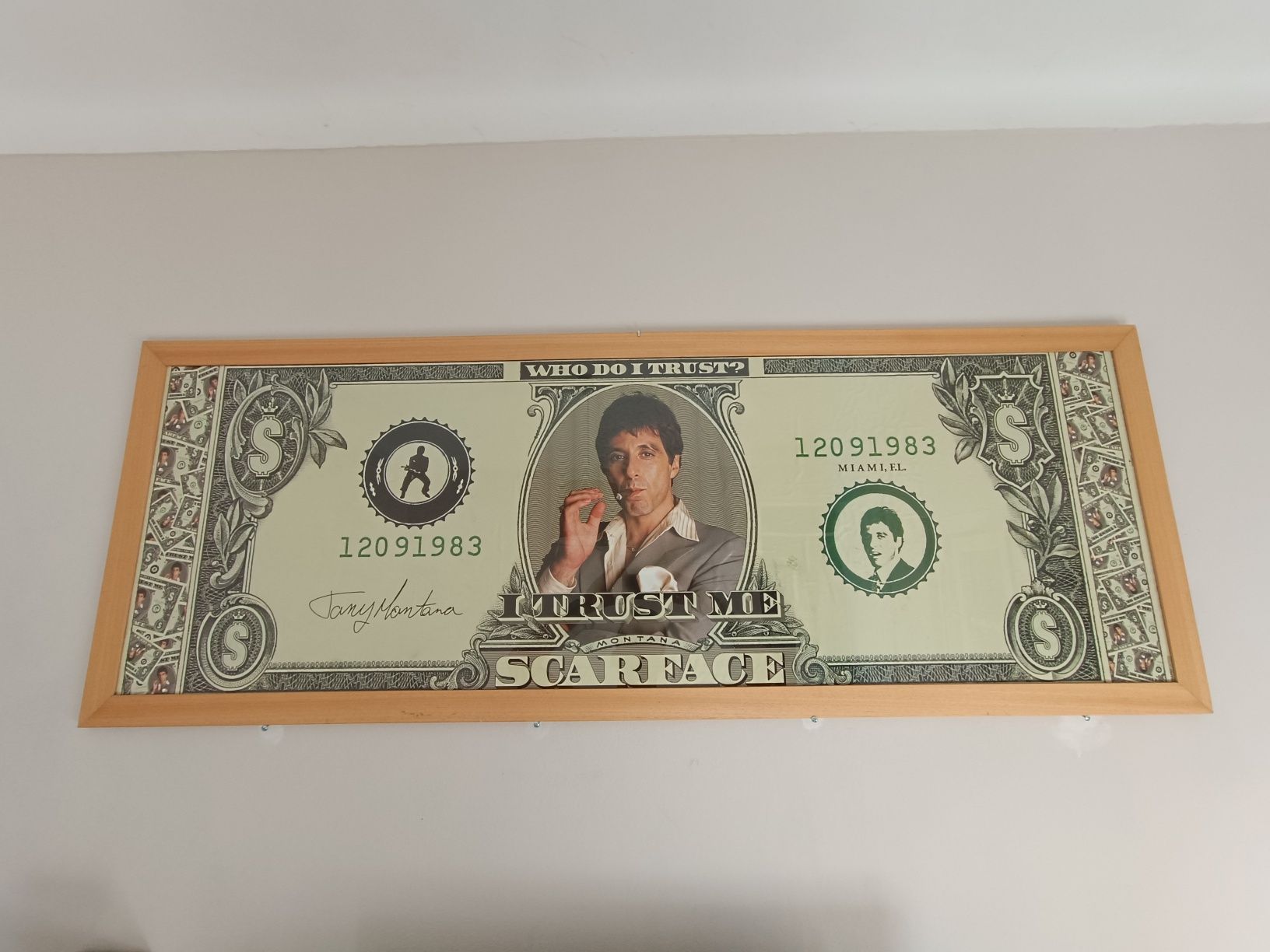Quadro Scarface - Tony Montana