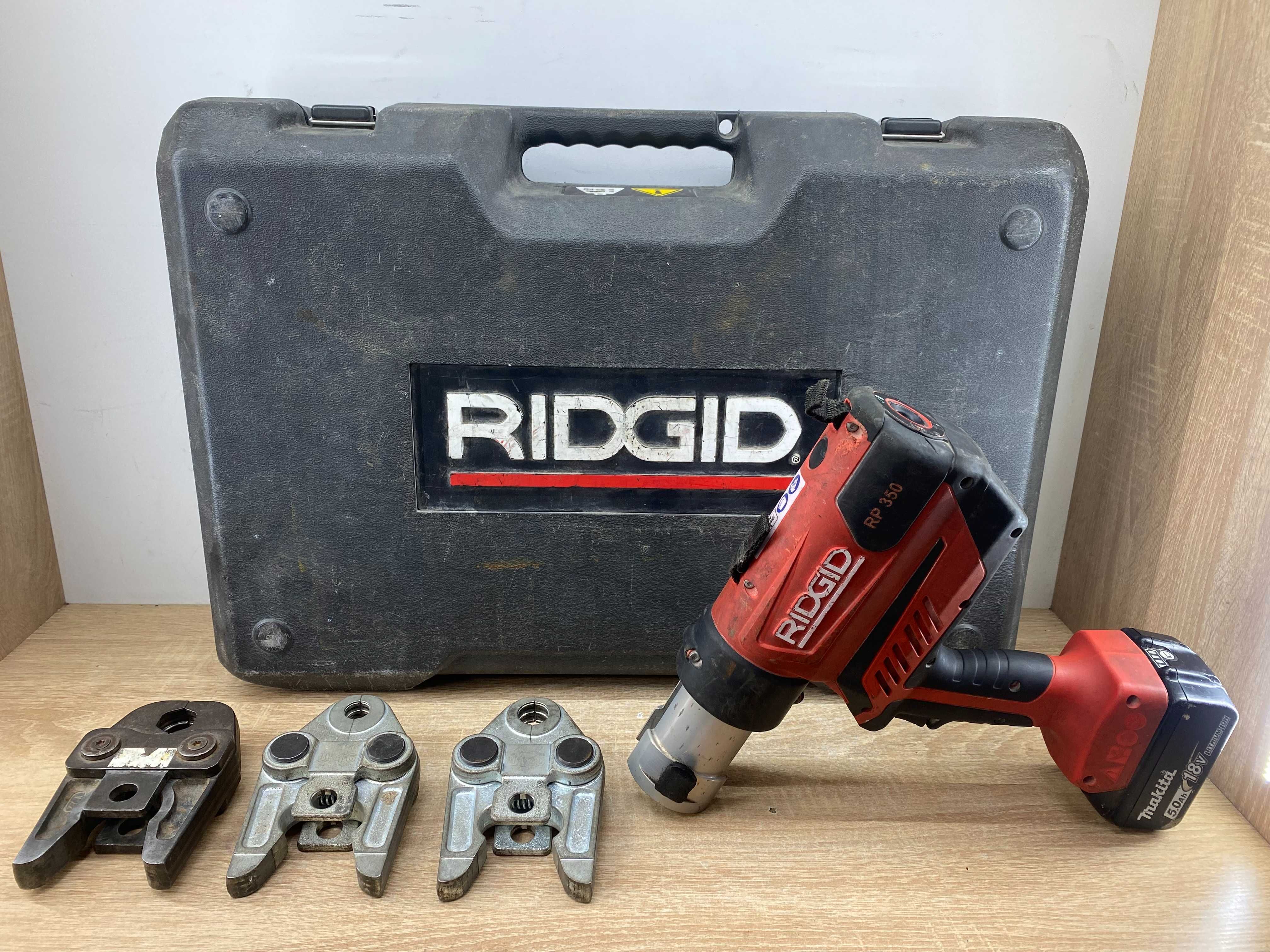 Zaciskarka  Ridgid RP 350-B z szczękami|OKAZJA!!|