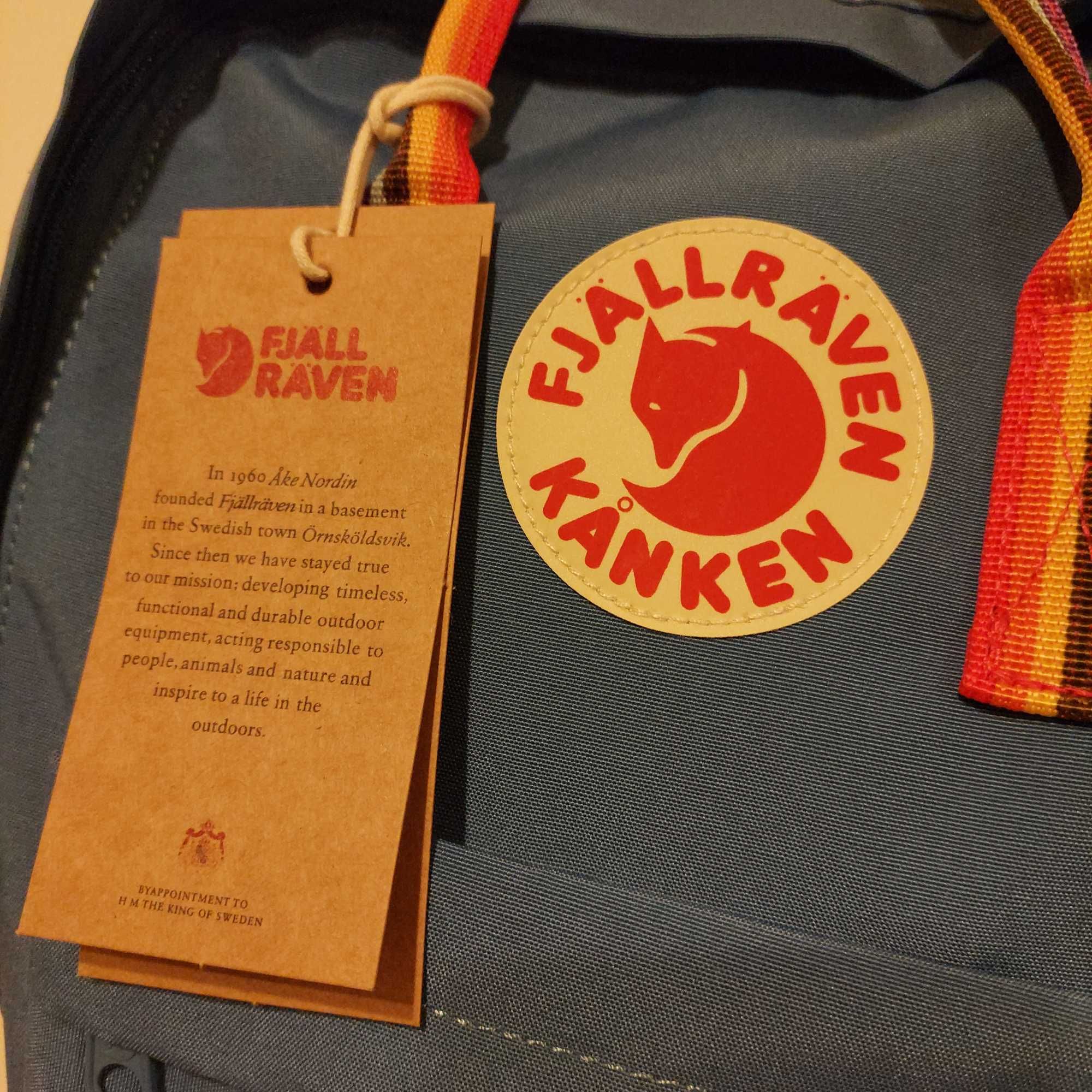 Fjallraven Kanken Lake Blue 16 L Nowy