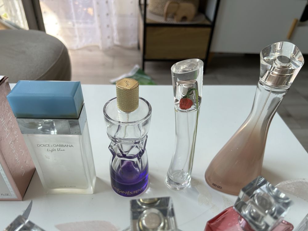 Butelki po perfumach - różne