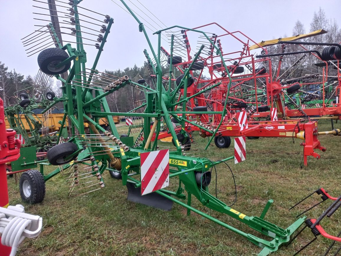Zgrabiarka Dwu Gwiazdowa Krone,Claas, Deutz-Fahr,Vicon,kuhn