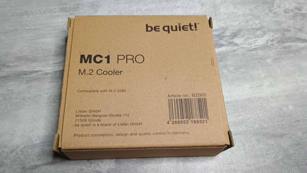 Радіатор для SSD be quiet! MC1 PRO