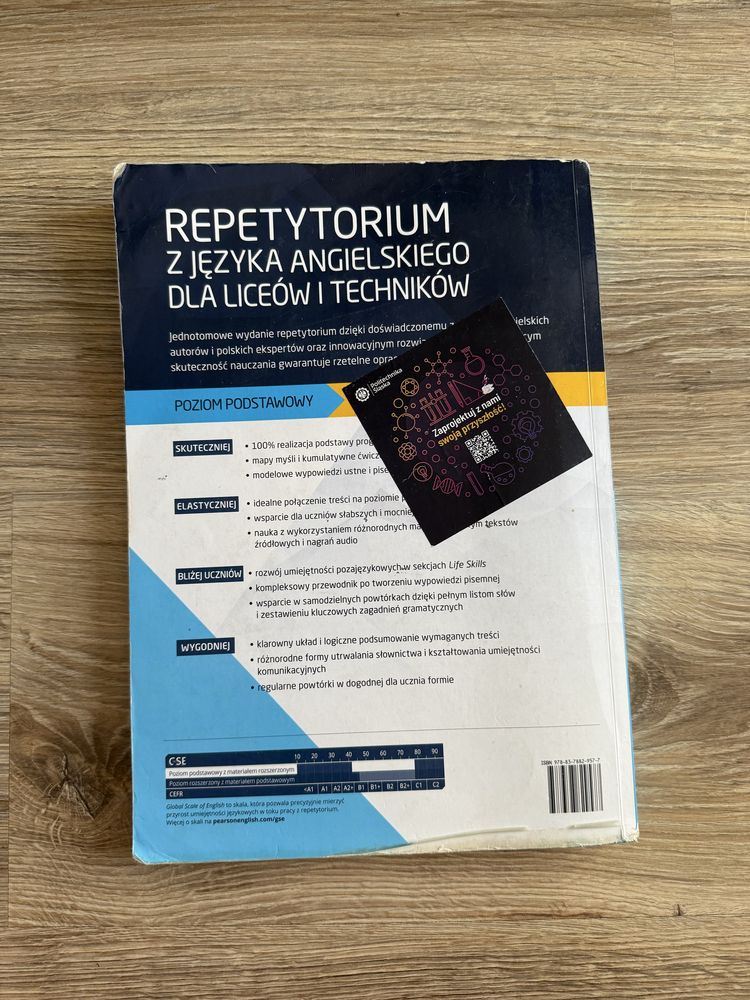 Repetytorium z angielskiego dla liceów i techników PEARSON