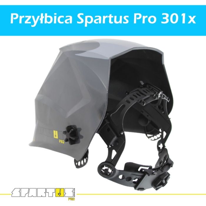 Przyłbica-maska spawalnicza SPARTUS PRO301X+GRATIS