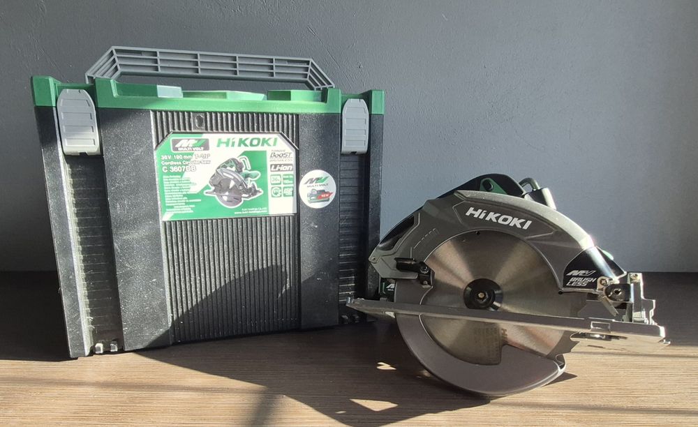 Akumulatorowa pilarka tarczowa MULTI VOLT HIKOKI C3607DB Gwarancja