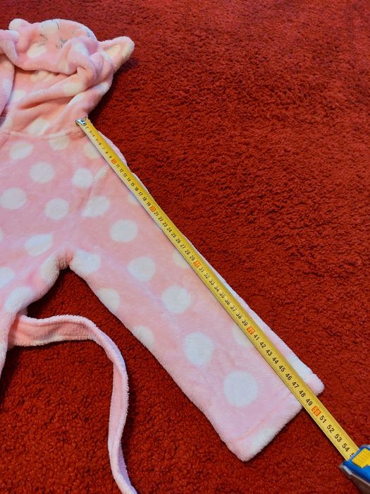 Szlafrok dziewczęcy 122/ 128 bdb/ jak nowy