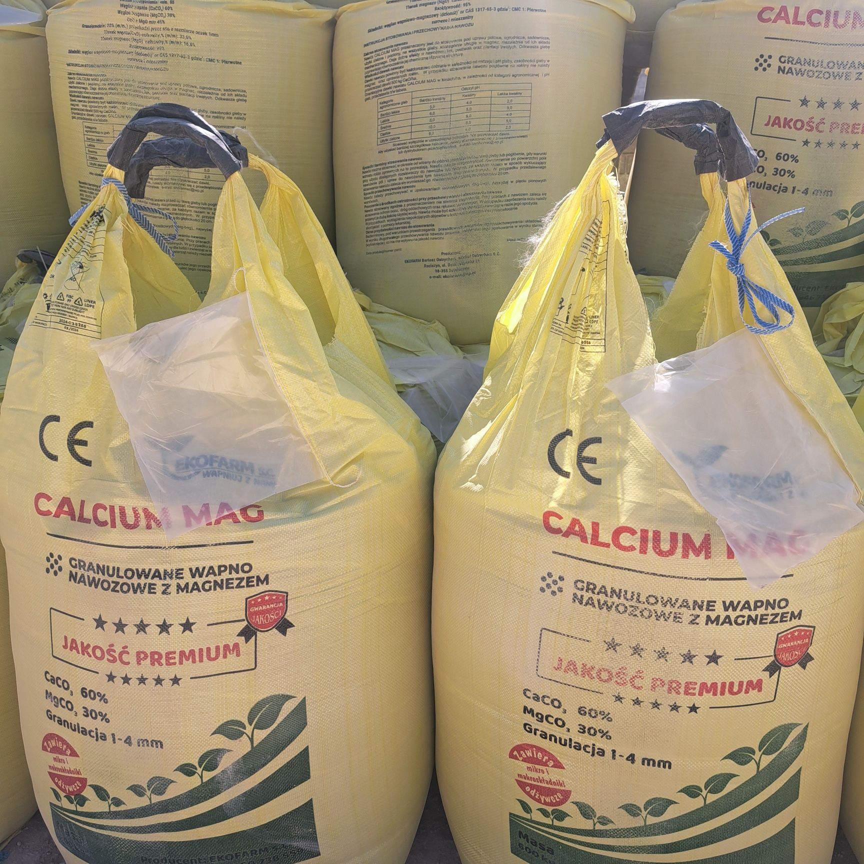 Wapno granulowane-Czarna kreda PRODUCENT