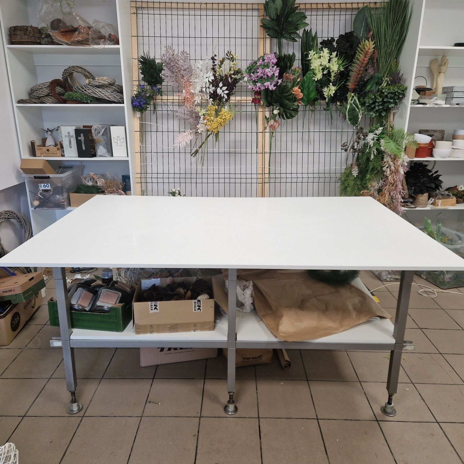 Stół do pracowni krawieckiej,florystycznej itp. 140cm x 210cm
