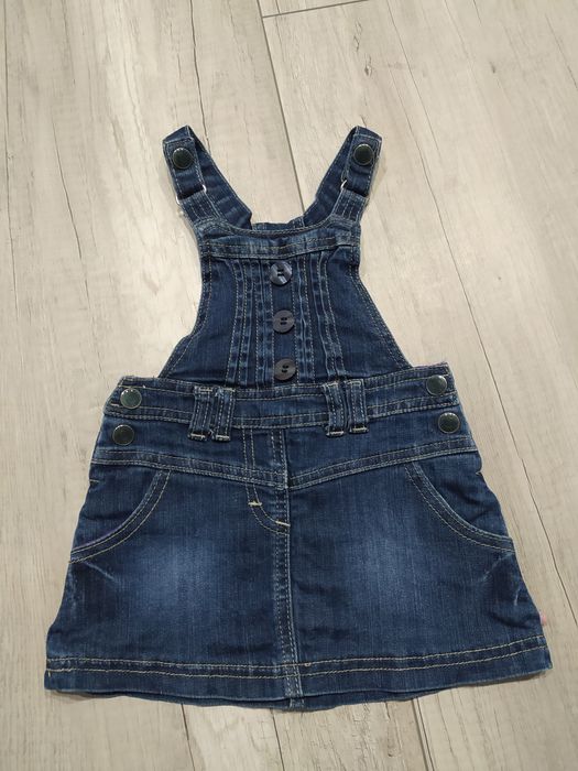 Sukienka ogrodniczka rozmiar 74