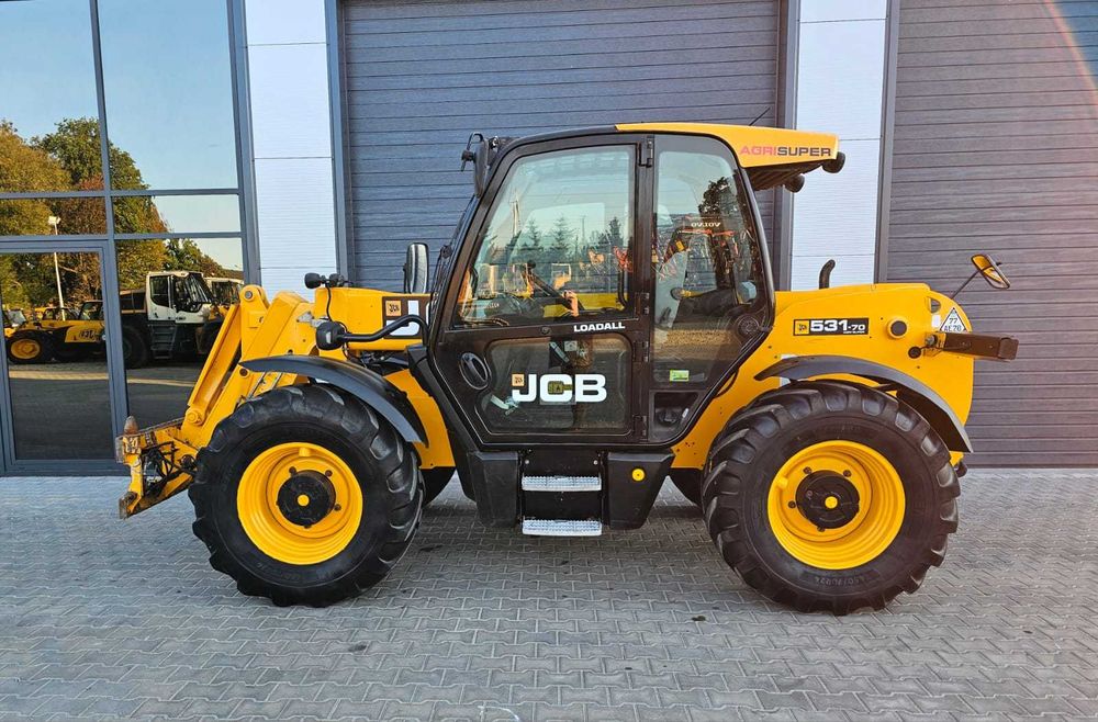 JCB 531-70 AGRI SUPER Oryginał NAJBOGATSZA WERSJA Klima 40km/h 130kM